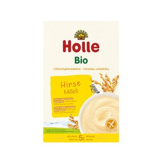 Holle Babyfood Babybrei Vollkorngetreidebrei Hirse, EU Bio 250g