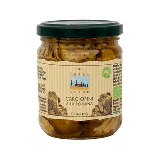 Terra Verde Artischockenherzen nach römischer Art, EU Bio 190g