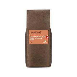 Biofarm Halbweissmehl, Bio Knospe Schweiz 1kg
