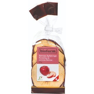 Biofarm Apfelringli Belrose, Bio Knospe Schweiz 60g