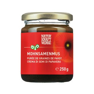 NaturKraftWerke Mohnsamenmus, CH Bio 250g