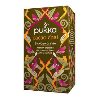 Pukka Kakao-Chai, Gewürztee, EU-Bio 20 Teebeutel