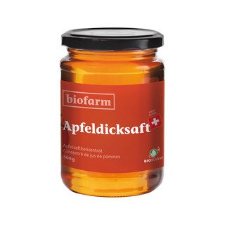 Biofarm Apfeldicksaft, Bio Knospe Schweiz 500ml