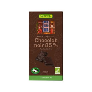 Rapunzel Chocolat noir 85%, HIH, EU Bio / Fairer Handel 80g