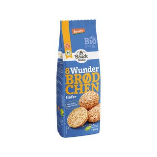 Bauck Mühle Backmischung Wunderbrötchen Hafer, EU Bio 350g