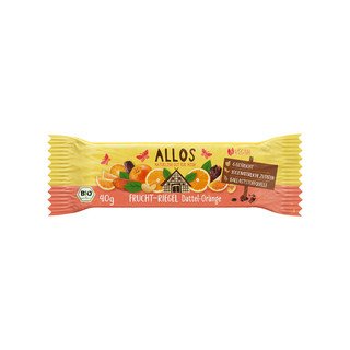 Allos Fruchtschnitte Dattel-Orange, EU Bio 40g