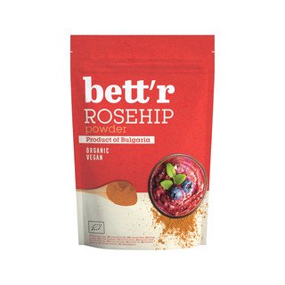 Bett'r Hagebutte Pulver, EU Bio 250g