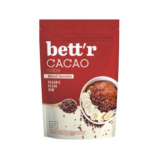 Bett'r Kakao Nibs roh, EU Bio 200g