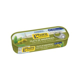 Phare d'Eckmühl Filetti di sgombro all'olio d'oliva, senza certificazione 151 g