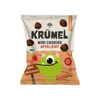 KRÜMEL Soft Cookies Apfel-Zimt, EU Bio 50g