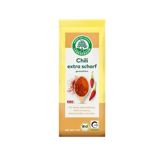 Lebensbaum Chili extra scharf, gemahlen, EU-Bio 50 g