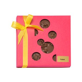 Emmentaler Backwaren Chocolate Quadro with Milk Flakes, CH Organic 80g