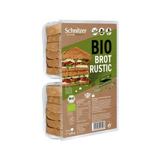 Schnitzer Rustic Toastbrot, EU-Bio 430 g