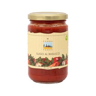 Salsa al pomodoro e basilico Terra Verde, Biologica UE 290 g