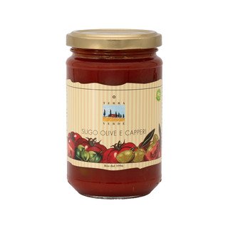 Terra Verde Sugo Olive e Capperi, EU Bio 290g
