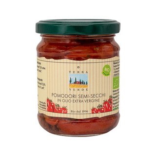 Terra Verde Halbgetrocknete Tomaten in Öl, EU-Bio 190 g