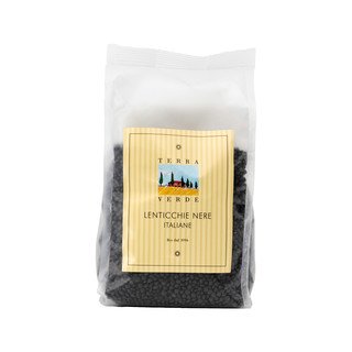Terra Verde Schwarze Linsen aus Italien, EU-Bio 500 g