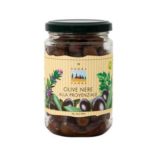 Terra Verde Schwarze Oliven nach Provenzalischer Art, EU Bio 220 ml