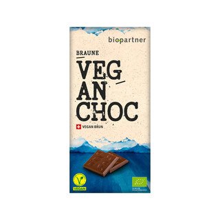Bio Partner Tafel vegan brun klassisch, CH Bio 75g