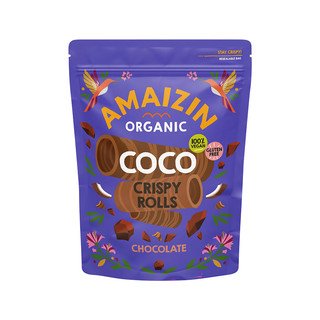 Amaizin Coco Crispy Rolls chocolate, EU Bio 140g