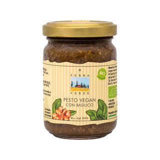 Terra Verde Pesto vegan mit Basilico, EU Bio 120 g