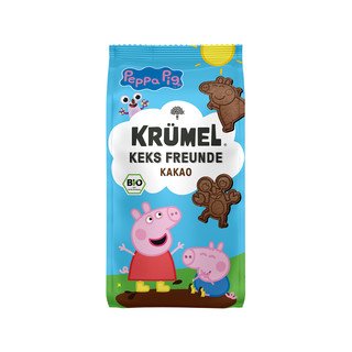 KRÜMEL Keks Freunde Kakao, Peppa Pig, EU Bio 125g