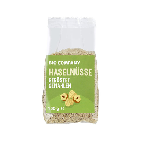 BIO COMPANY Haselnüsse geröstet und gemahlen BIO 150g