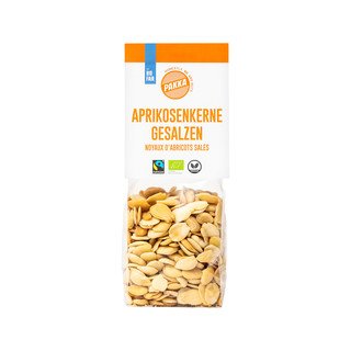 Pakka Noyaux d'abricot salés, Biologique UE / FLO-Fairtrade 150 g