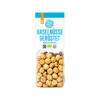Pakka Roasted Hazelnuts, EU Organic / FLO-Fairtrade 150g