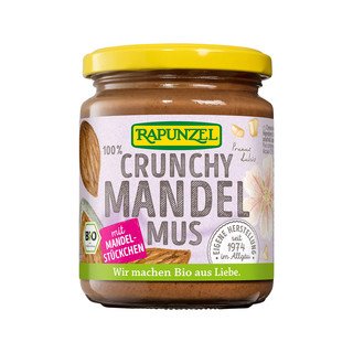 Rapunzel Crunchy Mandelmus, EU Bio 250g