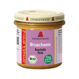 Zwergenwiese streich's drauf Bruschesto, Brotaufstrich nach Pesto Art, EU Bio 135g