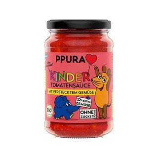 PPura Sugo Kinder - Tomatensauce mit Gemüse, CH Bio 340g