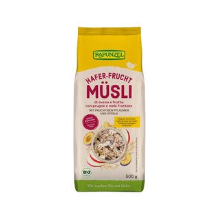 Rapunzel Hafer-Frucht Müsli, EU Bio 500g