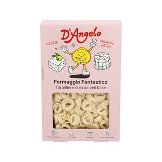 D'Angelo Formaggio Fantastico - Käse Tortellini, EU Bio 250g