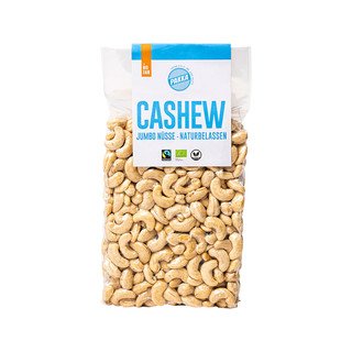 Pakka Cashew ungeröstet, nature, EU Bio/FLO-Fairtrade 1kg
