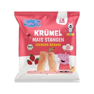 KRÜMEL Mais Stangen Erdbeer-Banane, EU Bio 25g