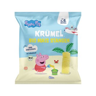 KRÜMEL Mais Stangen Nature, EU Bio 25g