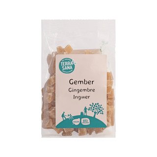 Terrasana Ingwer kandiert, EU Bio 150g