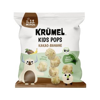 KRÜMEL Kids Pops Kakao-Banane, EU Bio 20g
