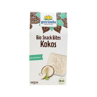 Govinda Snack Bites Kokos, EU Bio 100g