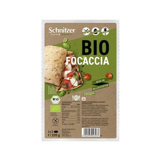 Schnitzer Focaccia, EU Organic 220g