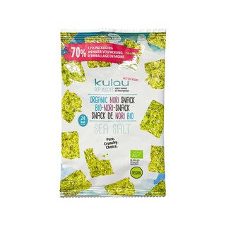 Kulau Algen Nori-Snack, mit Meersalz, EU Bio 4g