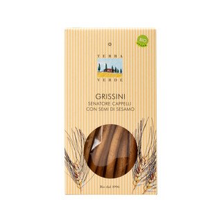 Terra Verde Grissini Senatore Cappelli mit Sesam, EU-Bio 200 g