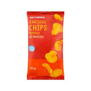 BIO COMPANY Kartoffelchips Paprika, EU Bio 125 g
