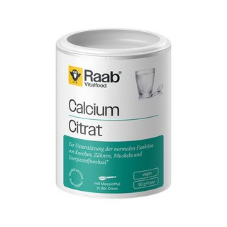 RAAB Poudre de citrate de calcium, non certifiée 90 g