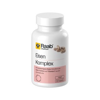 Capsules RAAB Iron Complex, sans certification, 40 g