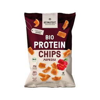 HEIMATGUT Protein Chips Paprika, EU Bio 63 g