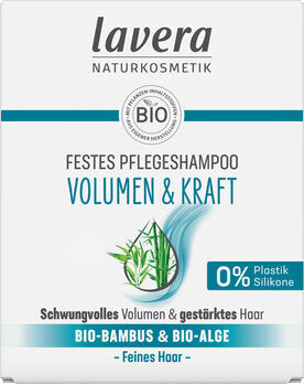 LAVERA Shampoing solide de soin Volume et Puissance 50g