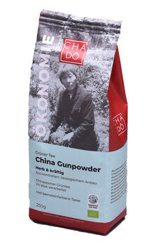 CHA DÔ Cina Gunpowder Fairtrade 250 g