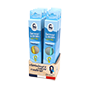 Brosse à dents Medium - Déclic - Mix (Pav * 10)